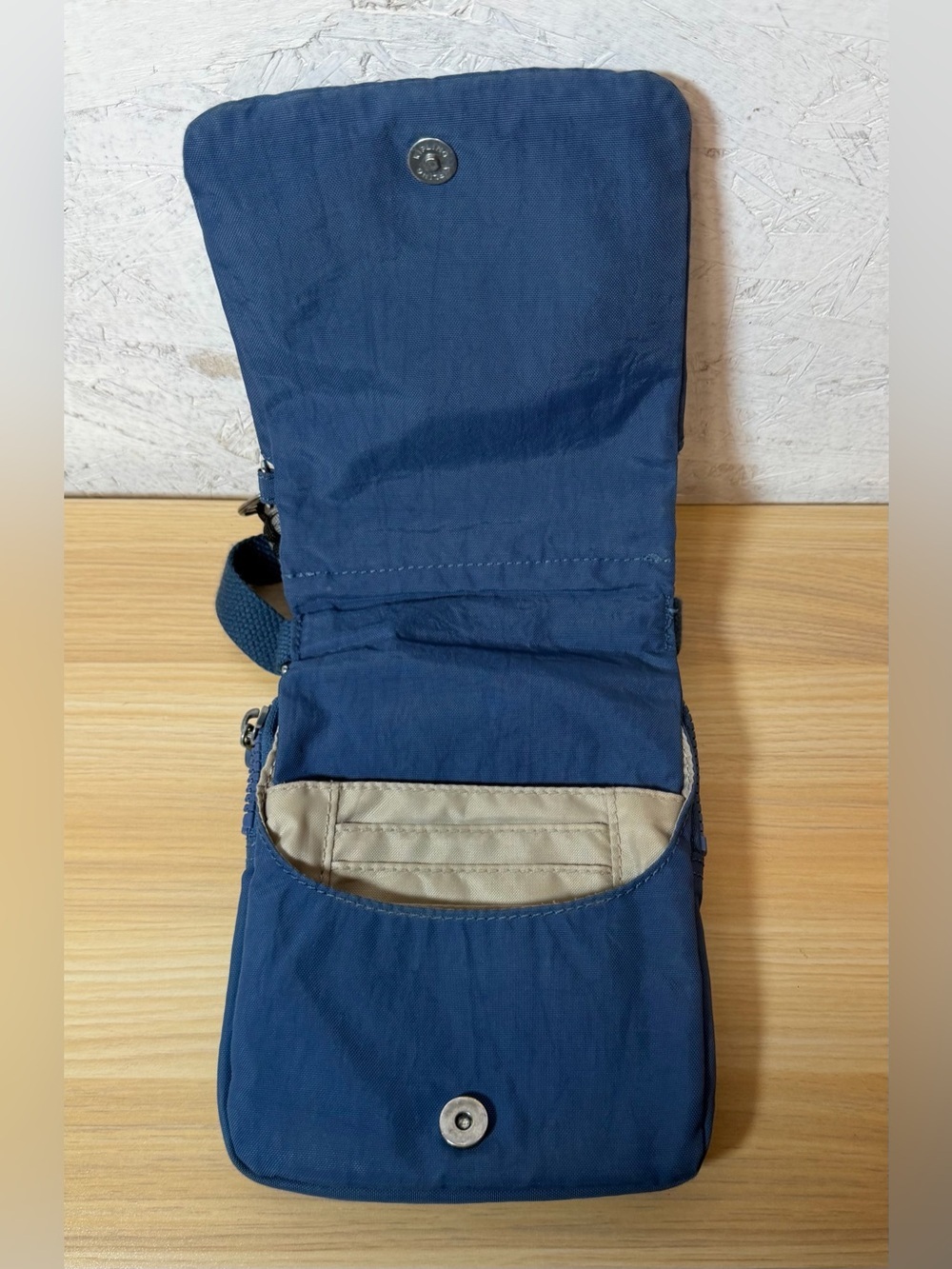 Kipling Navy Eldorado Crossbody Messenger Bag - Picture 4 of 4